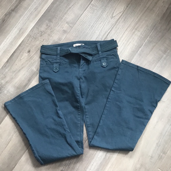 BCBGeneration Belly Bottom Jean Pants. - Picture 2 of 12